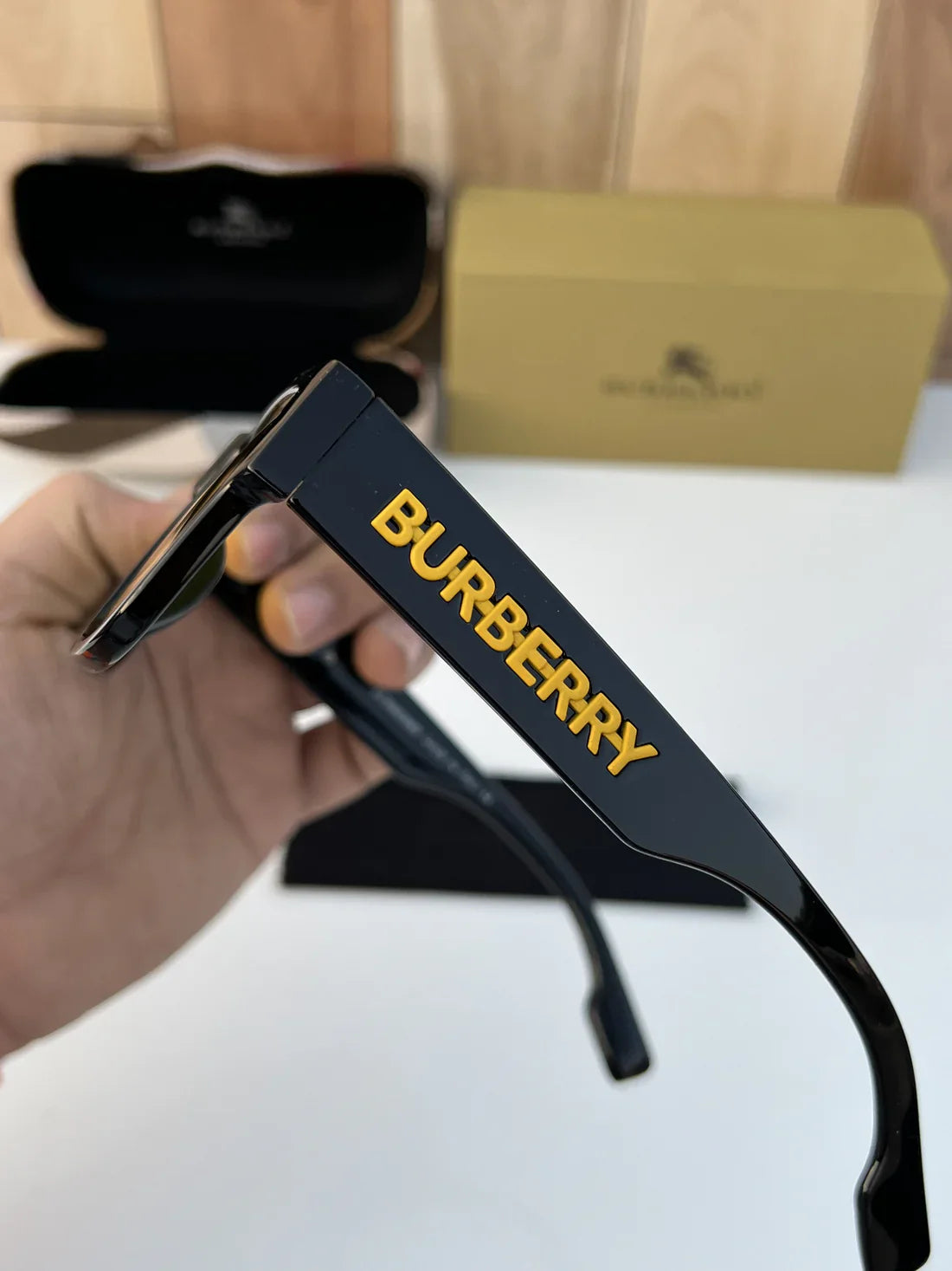 Black Yellow Luxury Shade Unisex Sunglasses