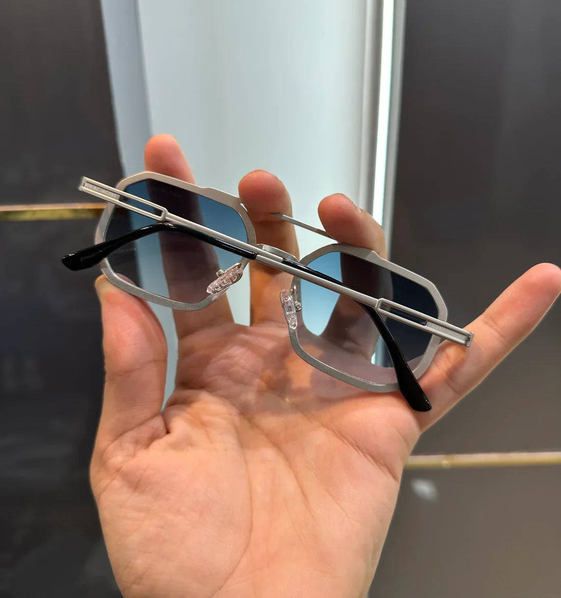 Silver Sky Luxury Shade Sunglasses