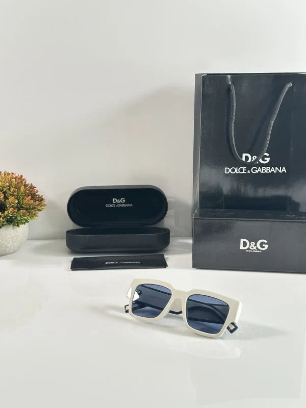White Luxury Shade Sunglasses