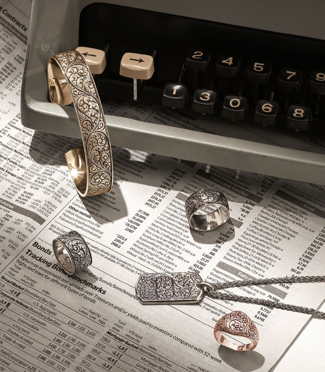 Gental Gems by Karat Kings | Unique Samurai Engraved Tag Pendant for Men | Gold Micron Plated Sterling Silver Pendant