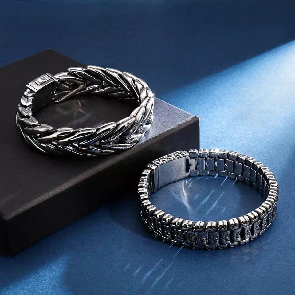 Gental Gems by Karat Kings | Unique Silver Arrow Oxidized Bracelet for Men | Sterling Silver Bracelet