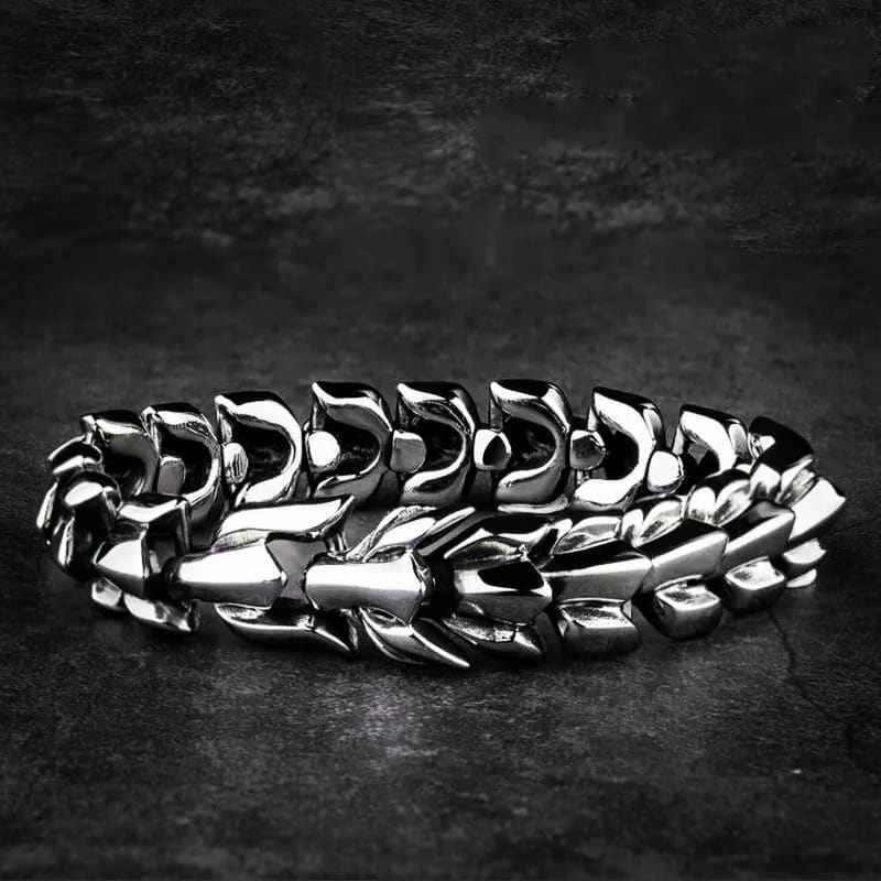 Unique Silver Dragon Bracelet | Sterling Silver Bracelet | Men