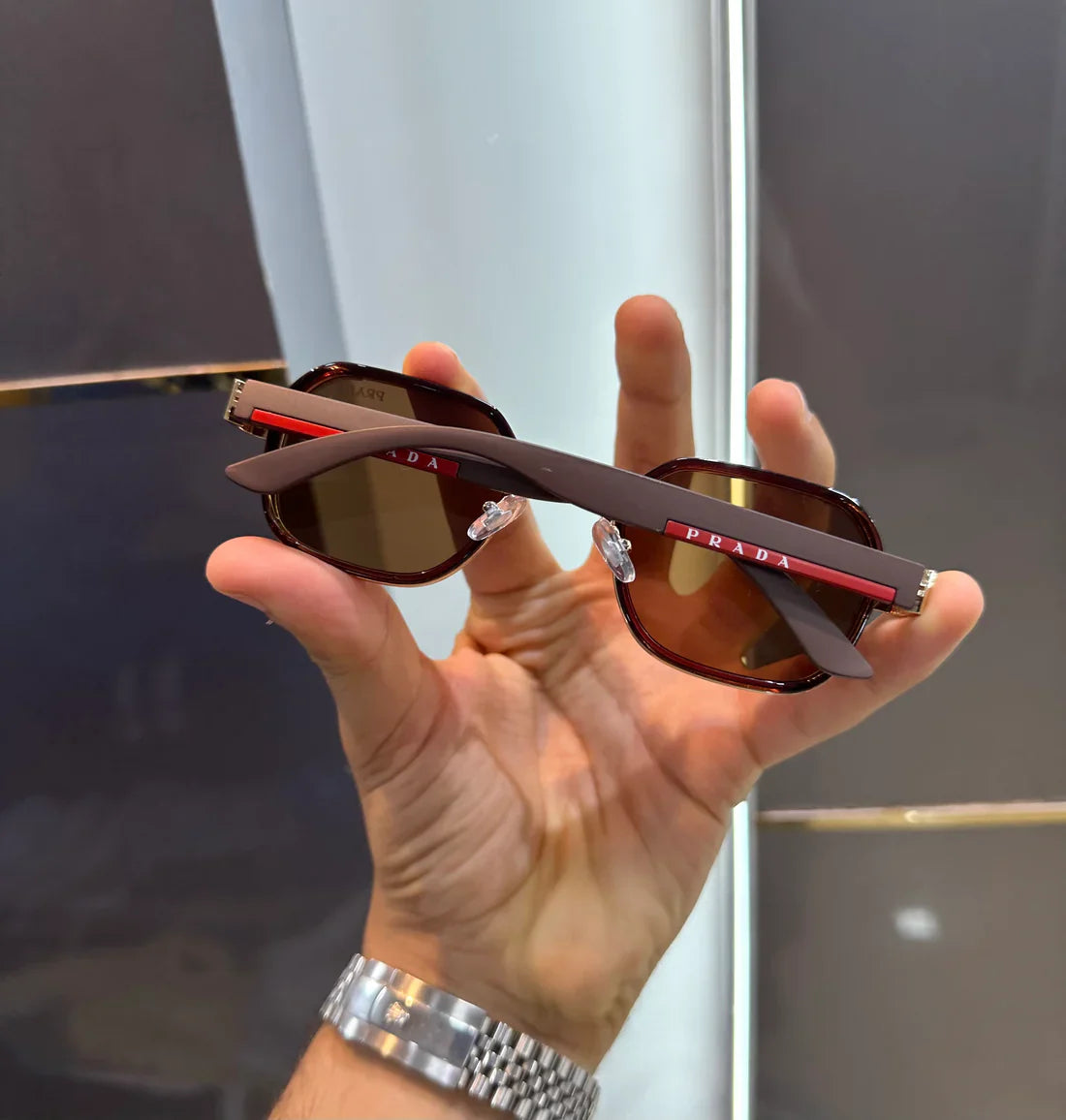 Brown Shahid Kapoor Edition Luxury Shade Sunglasses