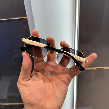 Black Cream Luxury Shade Sunglasses