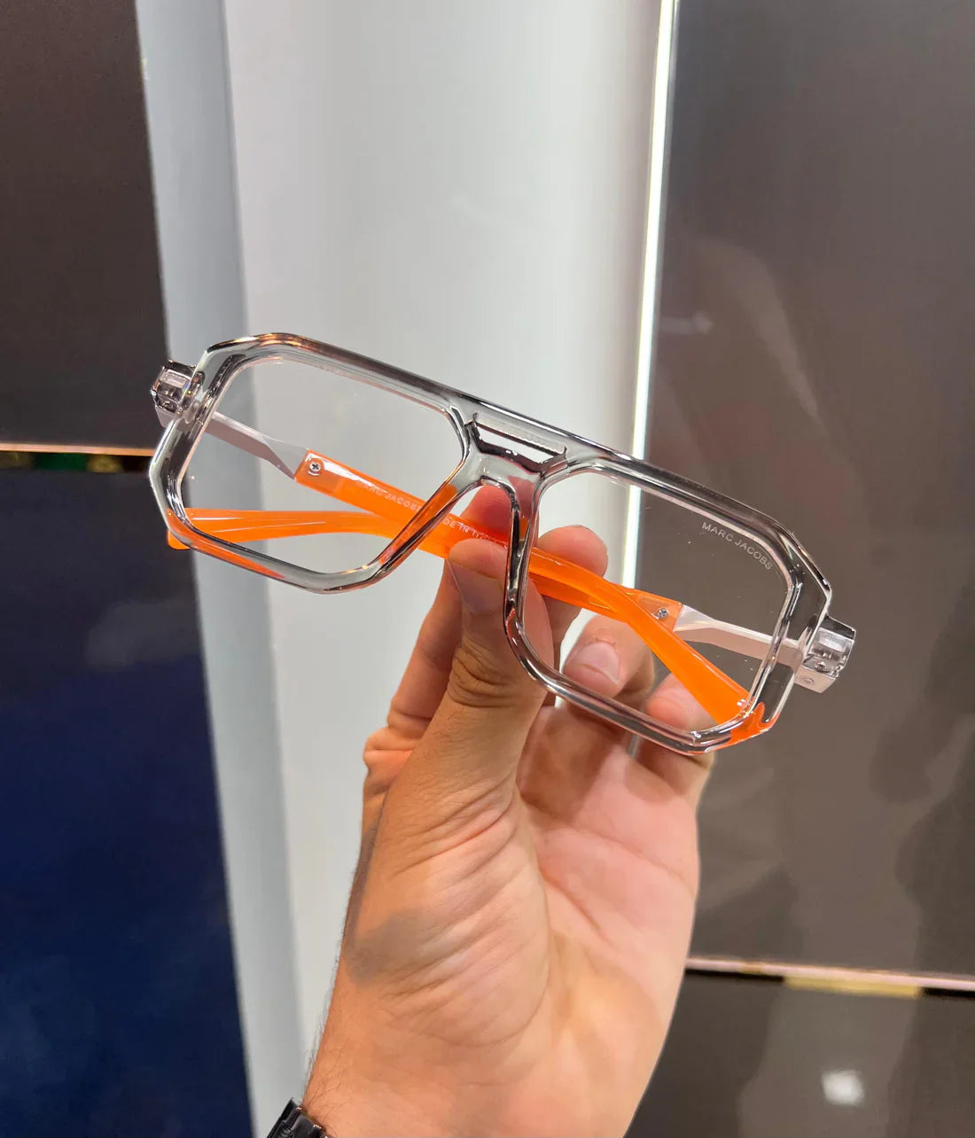 Transparent Shahid Kapoor Edition Luxury Sunglasses