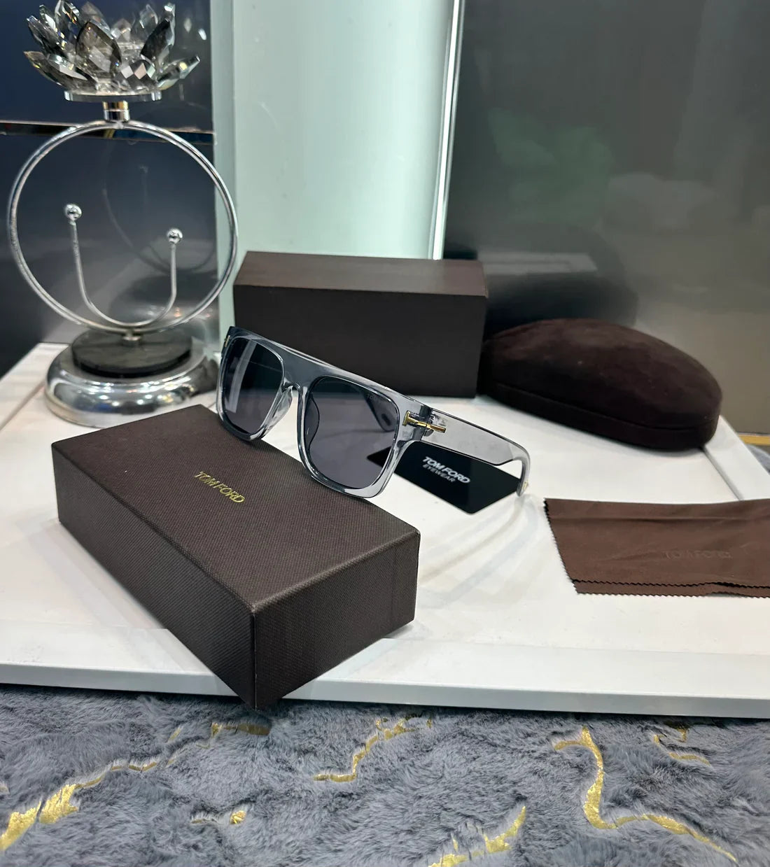 Grey Black Luxury Shade Sunglasses