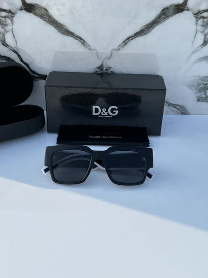 Black White Luxury Shade Unisex Glasses