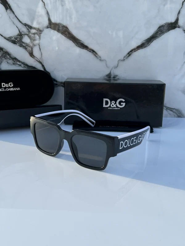 Black White Luxury Shade Unisex Glasses