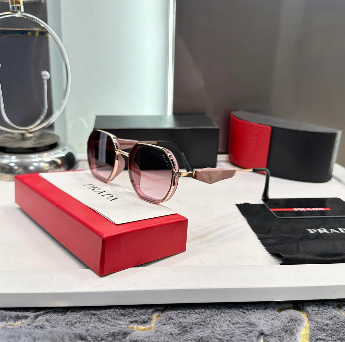 Pink Luxury Shade With Original Packing Sunglasses