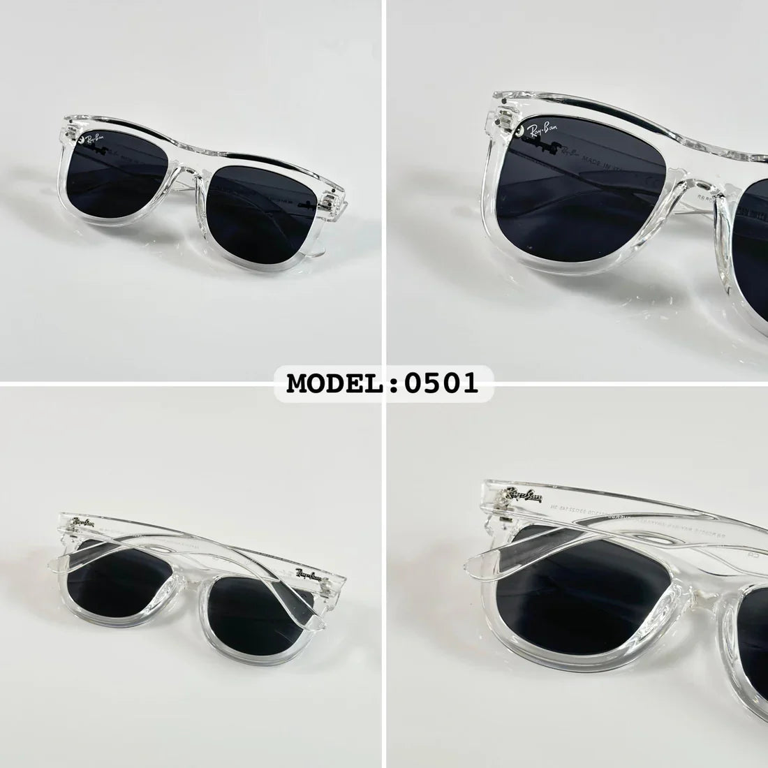 Transparent Luxury Shade Sunglasses