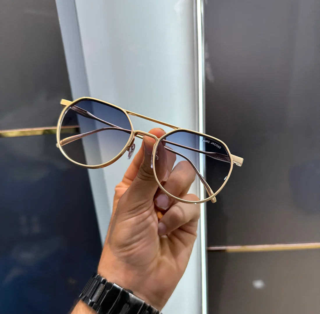 Gold Dual Luxury Shade Sunglasses