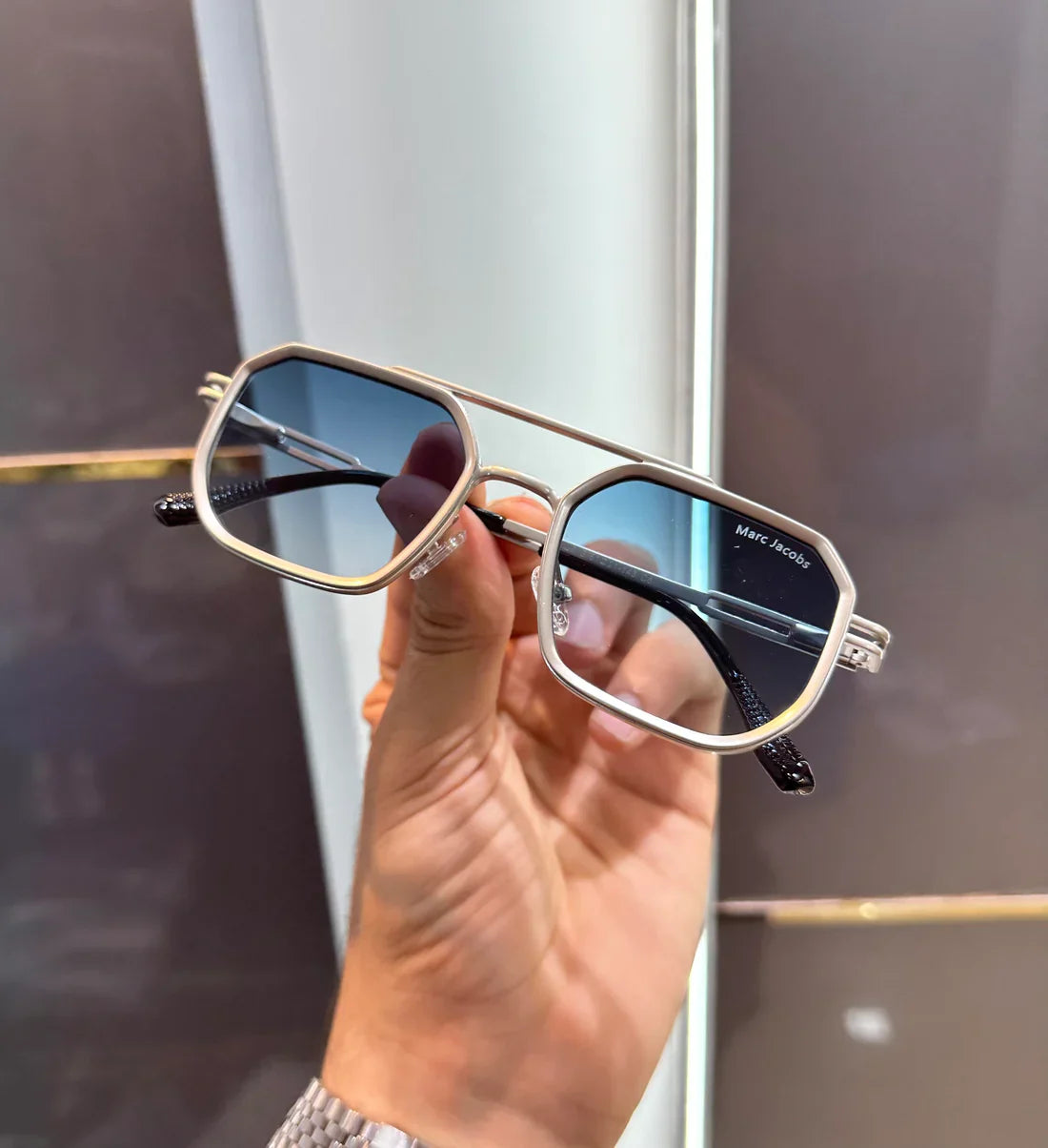 Silver Sky Luxury Shade Sunglasses