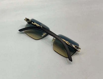 Grey Dual New Luxury Shade Unisex Sunglasses