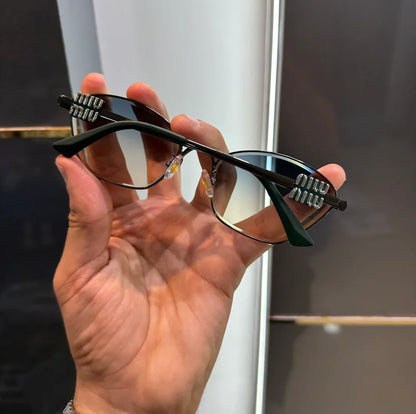 Unique Green Dual Limited Edition Luxury Shade Sunglasses