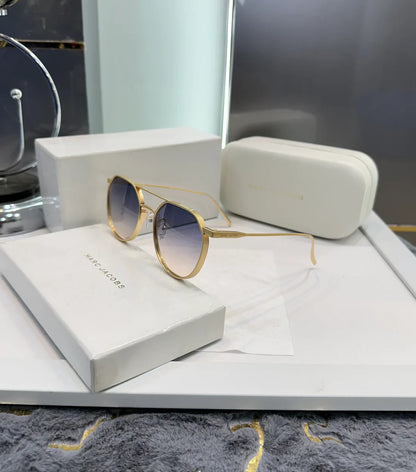 Gold Dual Luxury Shade Sunglasses