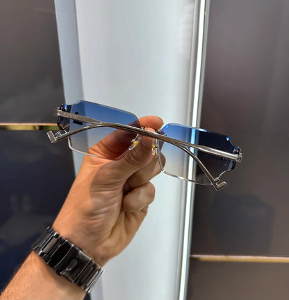 Dual Shade Metal Luxury Sunglasses