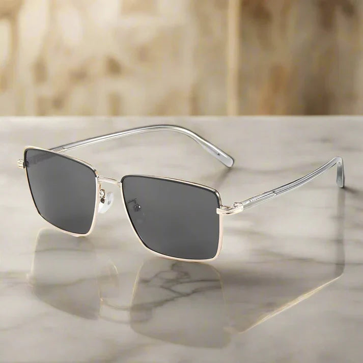 Black-Grey Lens Sunglasses for Men