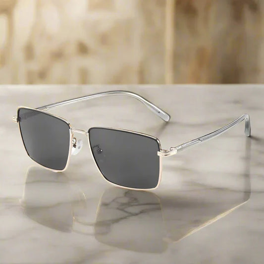 Black-Grey Lens Sunglasses for Men