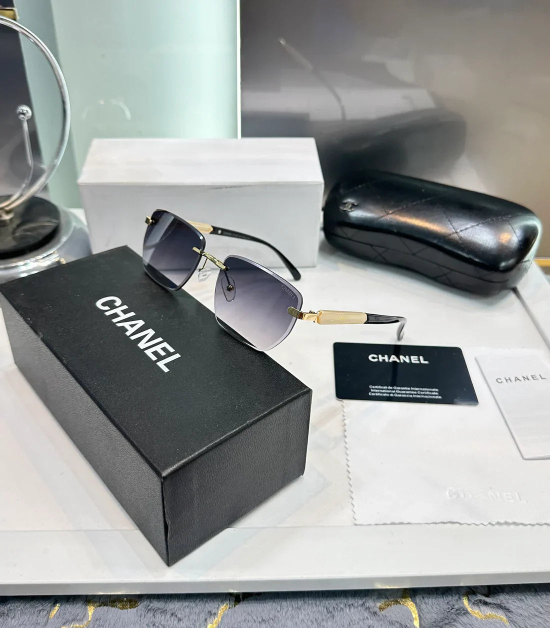 Black Luxury Shade With Original Box Packing