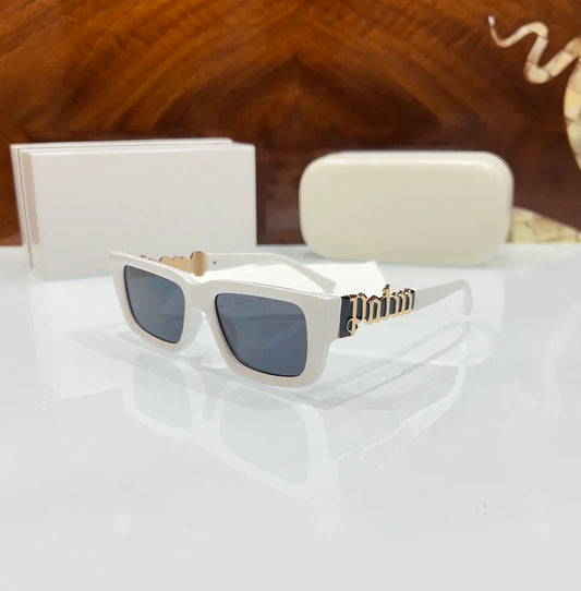 White Luxury With Premium Sunglasses