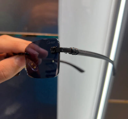 All Black Jaguar New Luxury Shade Glasses