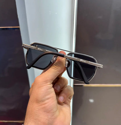 Black Metal Luxury Shade Unisex Sunglasses