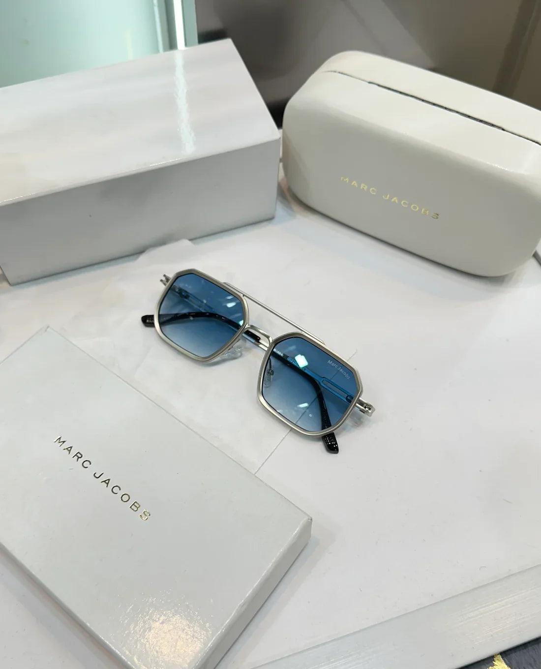 Silver Sky Luxury Shade Sunglasses