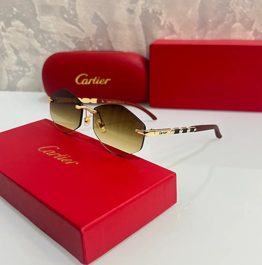 Brown Unique Luxury Premium Unisex Sunglasses