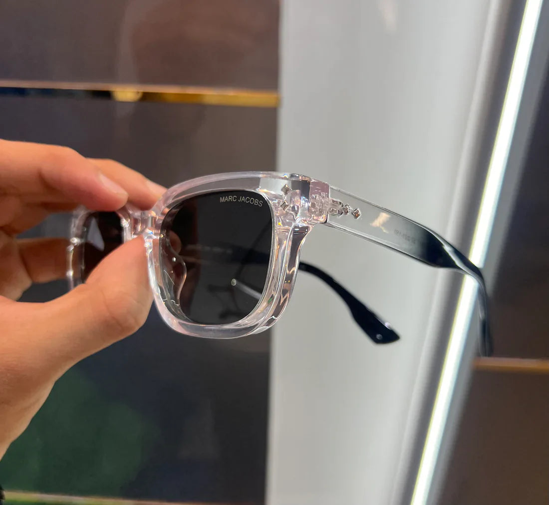 Transparent Dual Luxury Shade Sunglasses