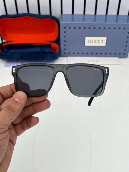 Rectangular Frame Sunglasses for Men