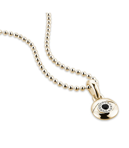 Gental Gems by Karat Kings | Unique Designed Evil Eye Pendant |  Sterling Silver Pendant