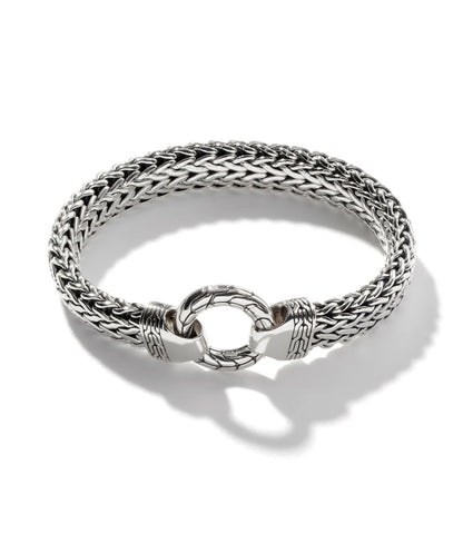 Gental Gems by Karat Kings | Classic Chain Ring Clasp Bracelet for Men |  Sterling Silver Bracelet | Men's Jewelry | With Certificate of Authenticity and  Hallmark