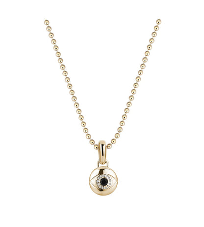 Gental Gems by Karat Kings | Unique Designed Evil Eye Pendant |  Sterling Silver Pendant