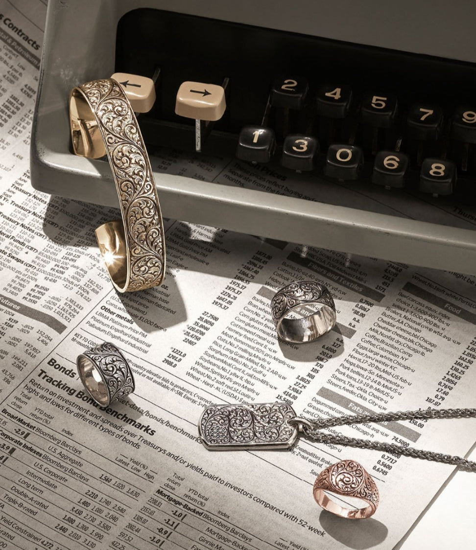 Gental Gems by Karat Kings | Exclusive Premium Classic Band Ring for Men, Oxidized Sterling Silver  Ring | Jewellery for Men