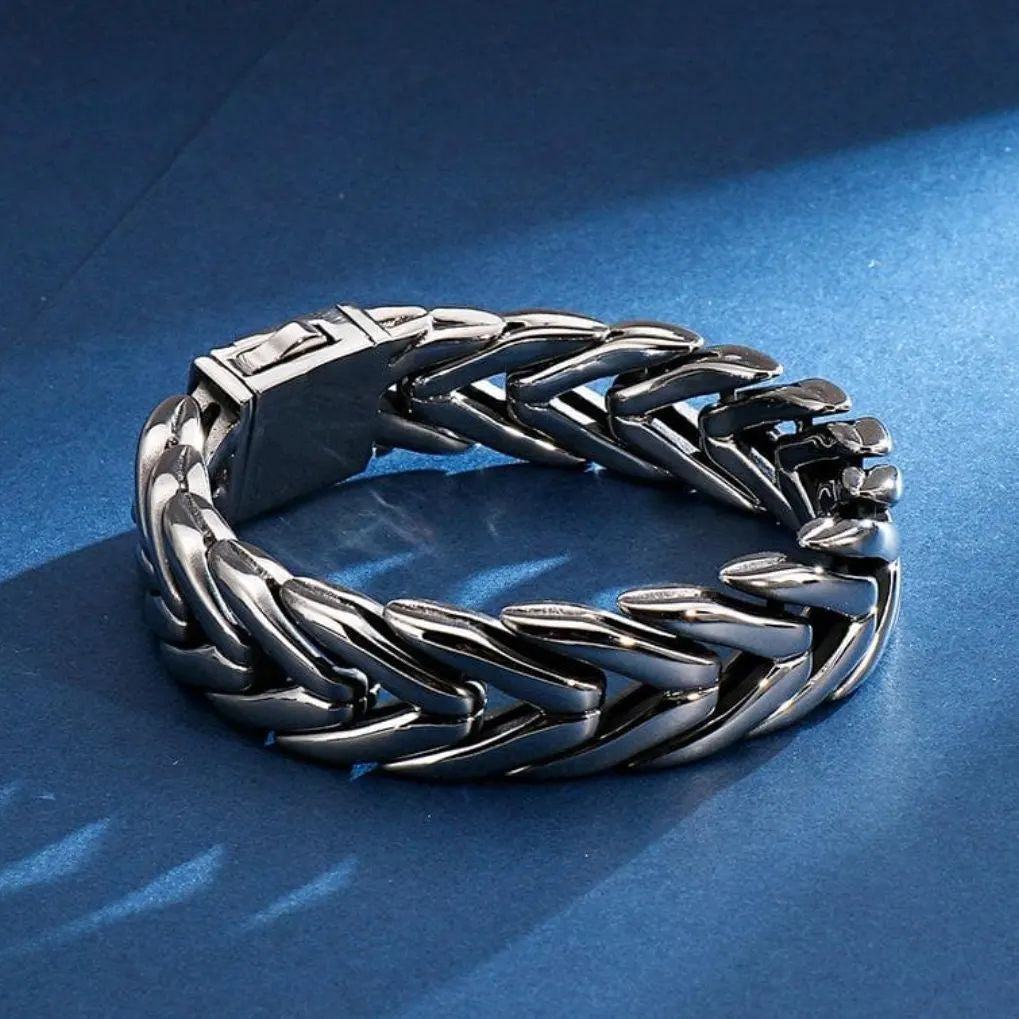 Gental Gems by Karat Kings | Unique Silver Arrow Oxidized Bracelet for Men |  Sterling Silver Bracelet