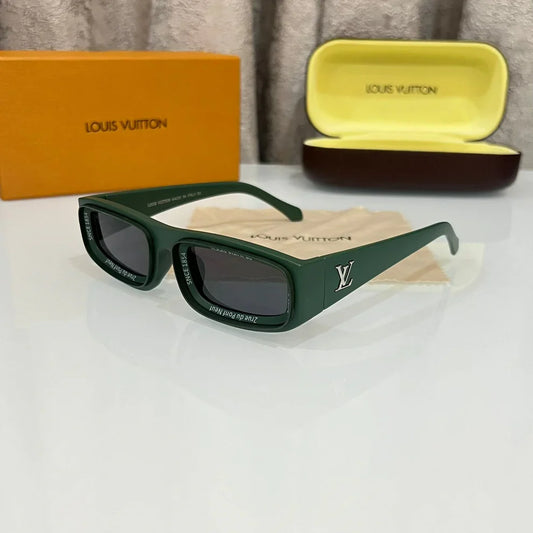 SUNGLASS OLIVE GREEN LUXURY SHADE WITH ELEGANT OG KIT