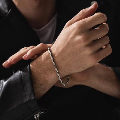 5mm, solid, wide Hand Engraved Vintage Oxidized Bracelet | 40g,  Sterling Silver Bracelet | With Certificate of Authenticity and  Hallmark