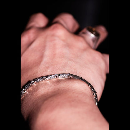 Hand Engraved Vintage Oxidized Bracelet |  Sterling Silver Bracelet | With Certificate of Authenticity and  Hallmark