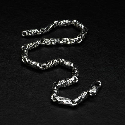 Hand Engraved Vintage Oxidized Bracelet |  Sterling Silver Bracelet | With Certificate of Authenticity and  Hallmark