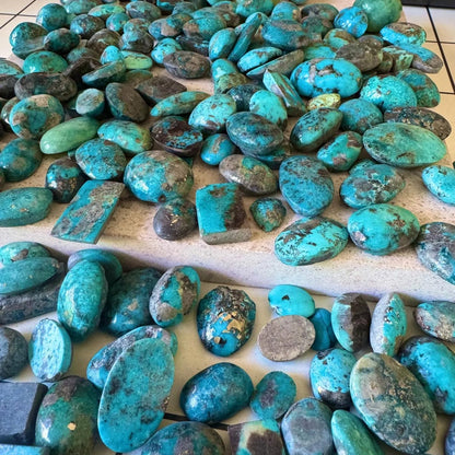 Gental Gems by Karat Kings | Unique Designed Turkish Style Ring with Natural Irani Origin Turquoise |  Sterling Silver Oxidized Ring |With Certificate of Authenticity and  Hallmark