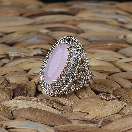 Turkish Chalcedony Handmade Sterling Silver Ring For Women