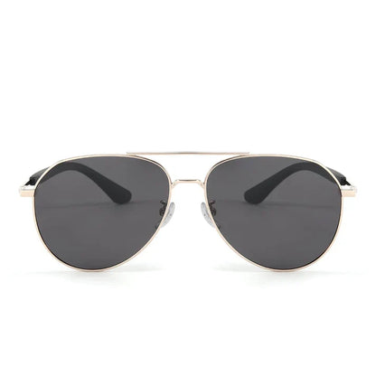Gold Frame with Black Lens Sunglasses