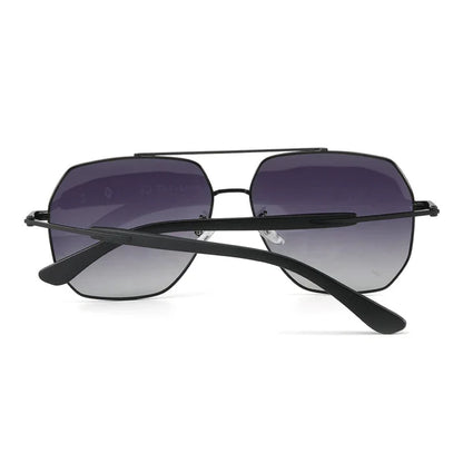 Black Frame with Gradient Grey Lens Sunglasses