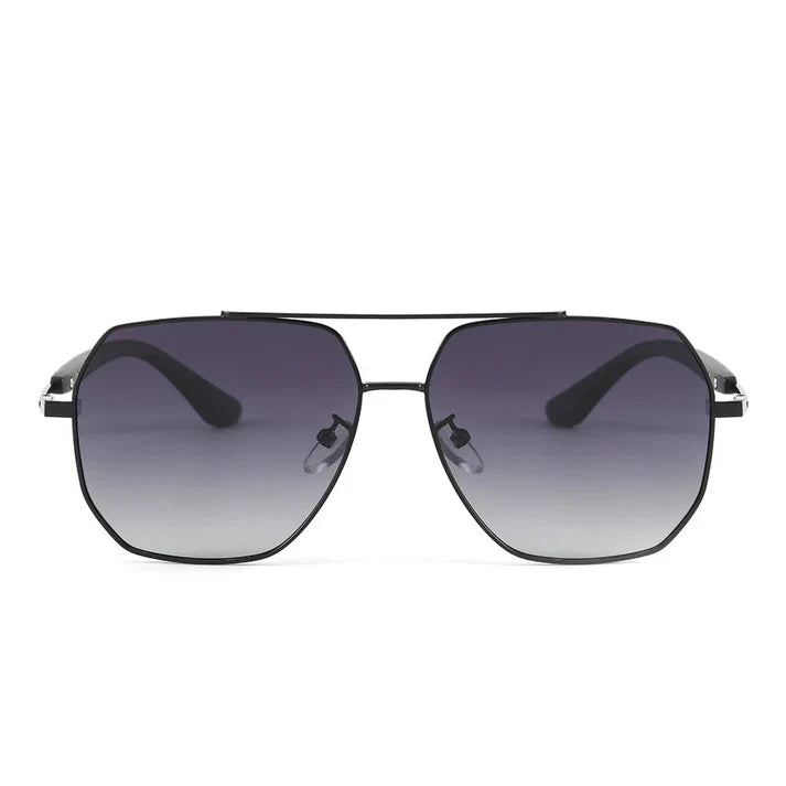 Black Frame with Gradient Grey Lens Sunglasses